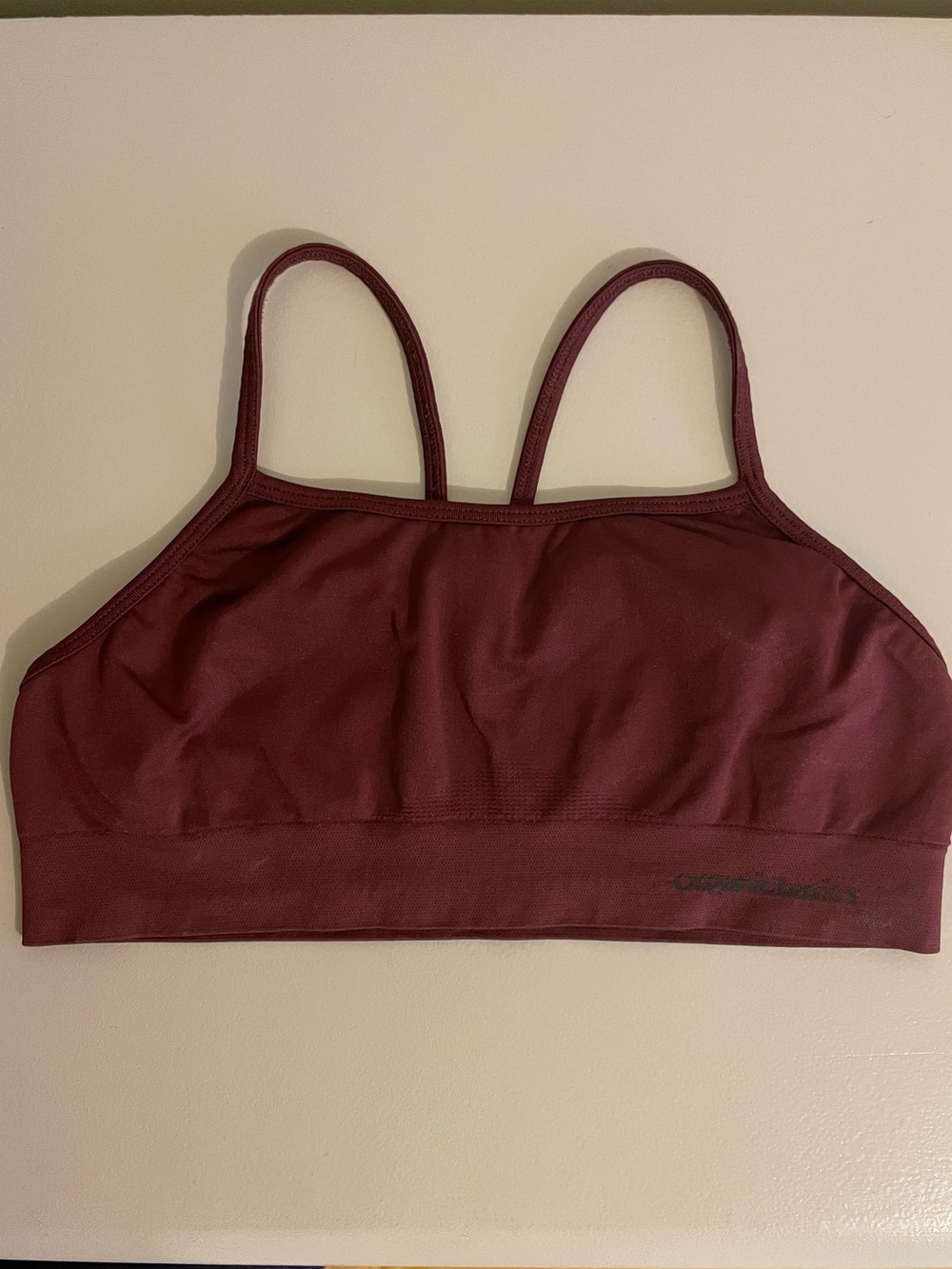 Organic Basics Wine Sports Bralette